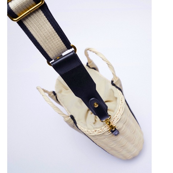 Zara Natural Woven Bag - Picture 7 of 10